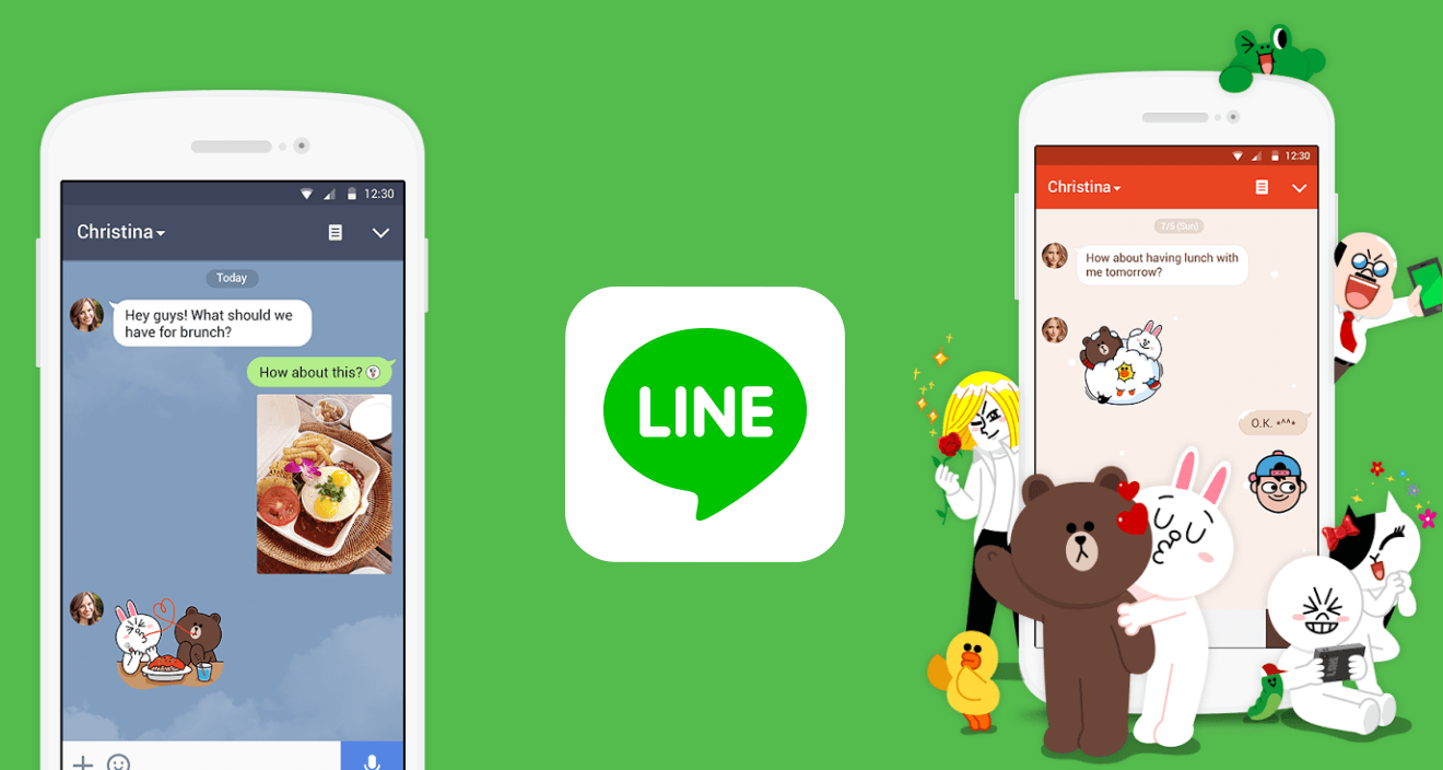 Line — это самый популярный мессенджер в Японии